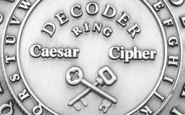 Kodnyckel för ett Caesar-skiffer