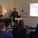 Lars Westergren presenterar