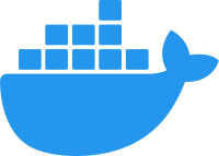Logga för Docker