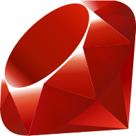 Logga för Ruby